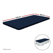 SportZone.co.nz Home & Garden > Pool & Accessories > Pool Covers & Accessories Bestway Pool Cover Fits 4.12x2.01m Above Ground Swimming Pool PVC Blanket Bestway Pool Cover Fits 4.12x2.01m Above Ground Swimming Pool PVC Blanket