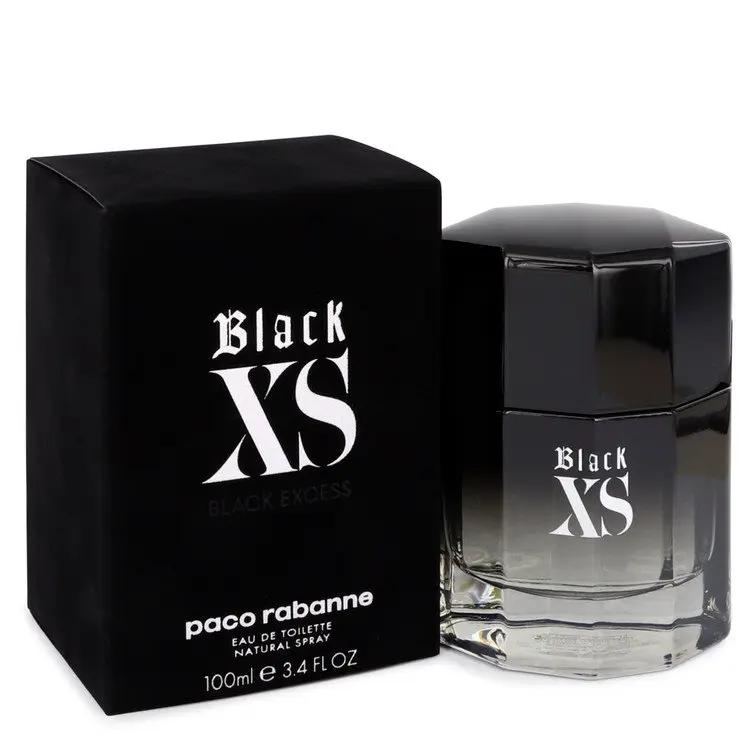 Black Xs Eau De Toilette Spray (2018 New Packaging) by Paco Rabanne 100 ml by Brands HD