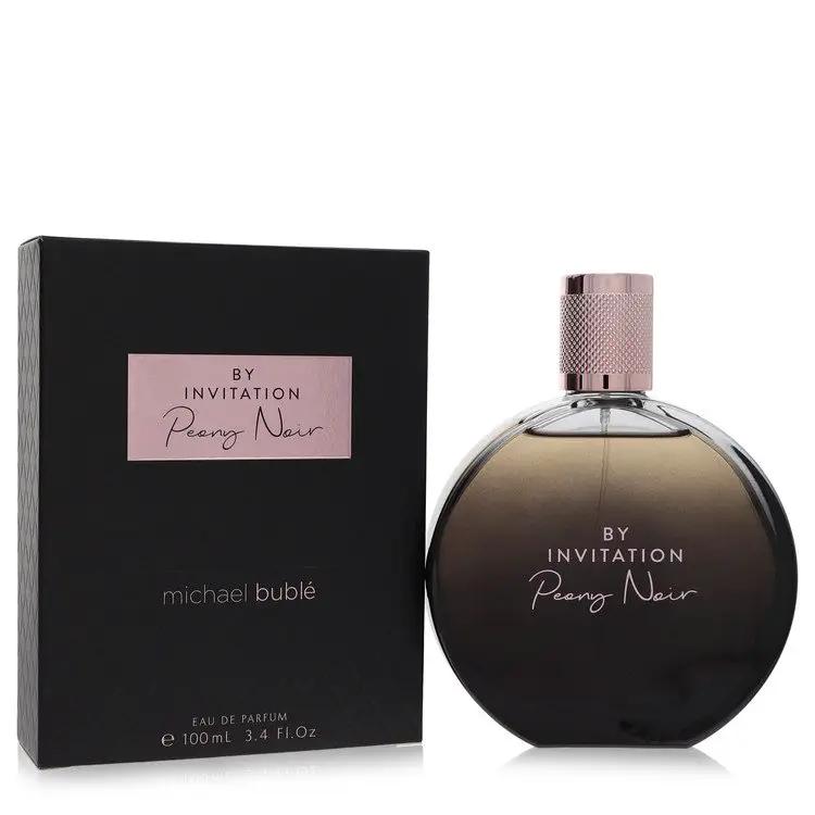 By Invitation Peony Noir Eau De Parfum Spray by Michael Buble 100 ml by Brands HD