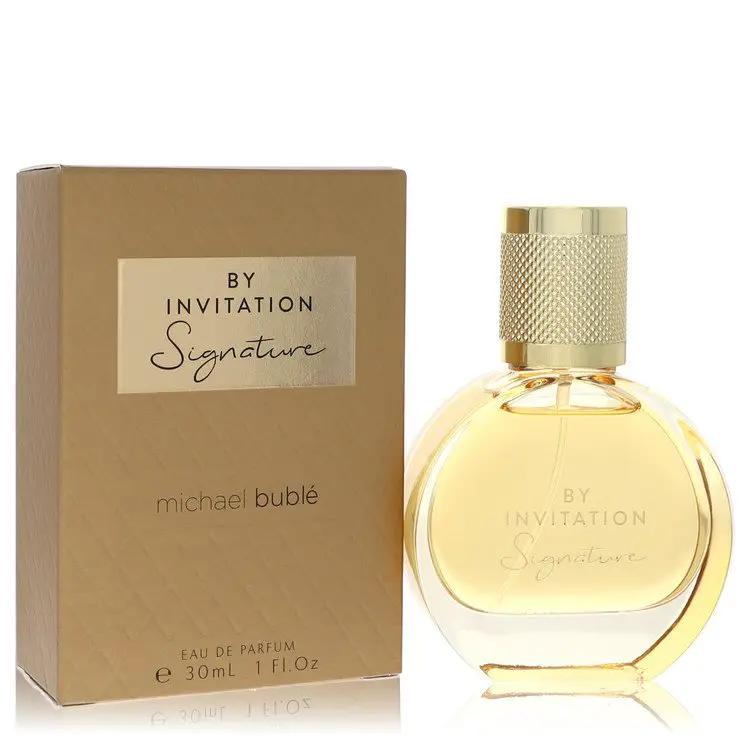 Brands HD Eau De Parfum Spray By Invitation Signature Eau De Parfum Spray by Michael Buble 30 ml By Invitation Signature Eau De Parfum Spray by Michael Buble 30 ml