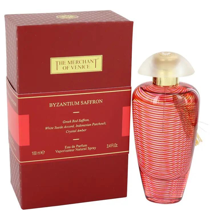 Byzantium Saffron Eau De Parfum Spray (Unisex) by The Merchant Of Venice 100 ml by Brands HD