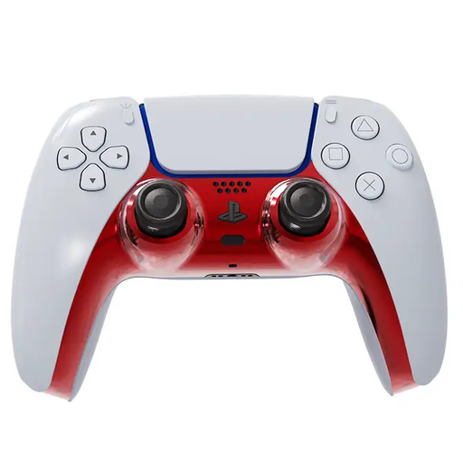 PS5 Controller Decorative Shell - Red by salelink.co.nz