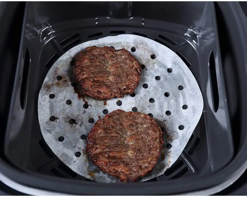 200PCS Air Fryer Liners Perforated Parchment Paper Round Non-stick by salelink.co.nz
