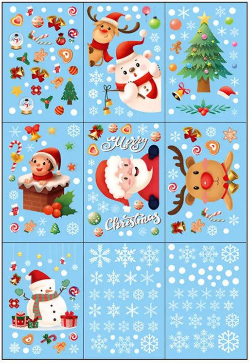 Christmas window stickers B by salelink.co.nz