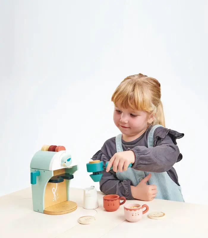 Wooden Babyccino Maker Set - Tender Leaf Toys | Toy NZ by Curious Moonbeam