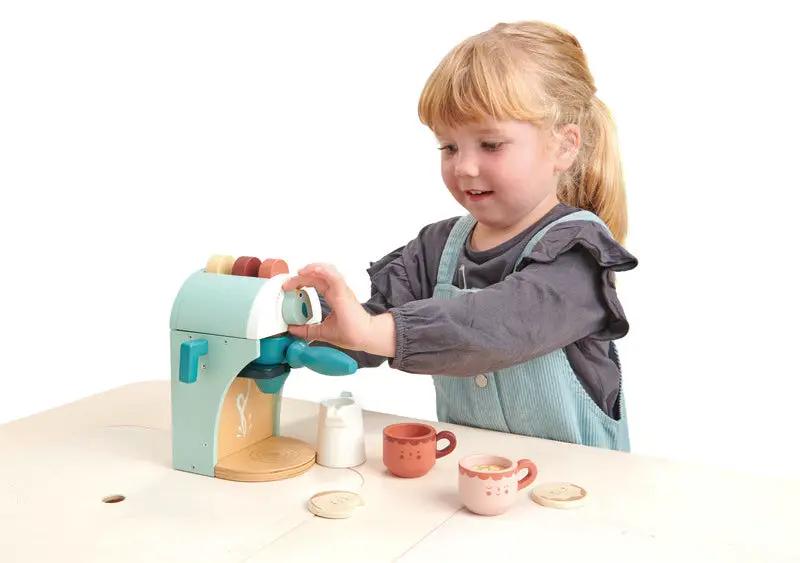 Wooden Babyccino Maker Set - Tender Leaf Toys | Toy NZ by Curious Moonbeam