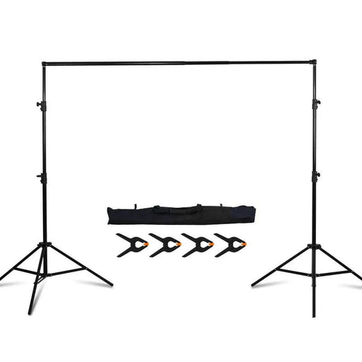 Backdrop Stand 2x3m Photo Video Studio Adjustable Parties Wedding Photography by dealonline.co.nz