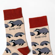 Save the Badgers Bamboo Socks by Barekind NZ