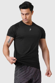 Bare Nylon T-shirt Black by Fuaark Nz