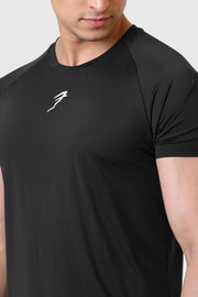 Bare Nylon T-shirt Black by Fuaark Nz