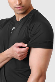 Bare Nylon T-shirt Black by Fuaark Nz