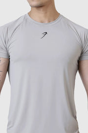 Bare Nylon T-shirt Light Grey by Fuaark Nz
