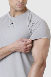 Bare Nylon T-shirt Light Grey by Fuaark Nz