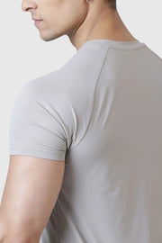 Bare Nylon T-shirt Light Grey by Fuaark Nz