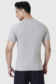 Bare Nylon T-shirt Light Grey by Fuaark Nz
