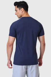 Bare Nylon T-shirt Navy by Fuaark Nz