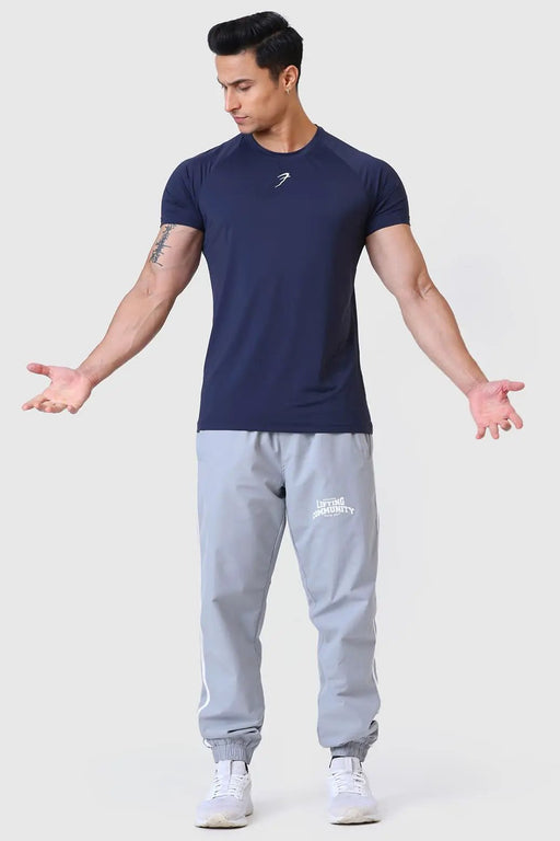 Bare Nylon T-shirt Navy by Fuaark Nz
