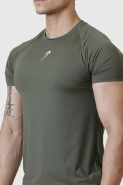 Bare Nylon T-shirt Olive by Fuaark Nz