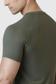 Bare Nylon T-shirt Olive by Fuaark Nz