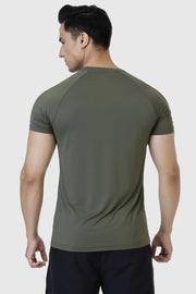 Bare Nylon T-shirt Olive by Fuaark Nz