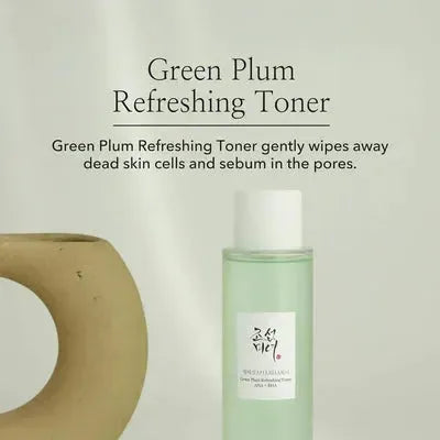 Poppy Gifts Skin Care Beauty of Joseon Green Plum Refreshing Toner: AHA + BHA 150ml Beauty of Joseon Green Plum Refreshing Toner: AHA + BHA 150ml
