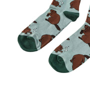 Save the Beavers Bamboo Socks by Barekind NZ