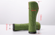 g8buynz g8buynz Mountain Bike Handlebar Grips Non-Slip MTB Handle Grips Black Mountain Bike Handlebar Grips Non-Slip MTB Handle Grips Black