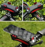 g8buynz Rechargeable Bike Lights and Horn Phone Holder USB Charging Port Rechargeable Bike Lights and Horn Phone Holder USB Charging Port