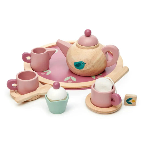 Curious Moonbeam Pretend Play Wooden Birdie Tea Party Set - Tender Leaf Toys | Wooden Toy NZ Wooden Birdie Tea Party Set - Tender Leaf Toys | Wooden Toy NZ