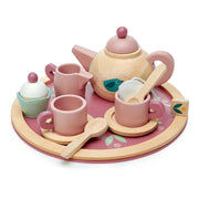 Wooden Birdie Tea Party Set - Tender Leaf Toys | Wooden Toy NZ by Curious Moonbeam
