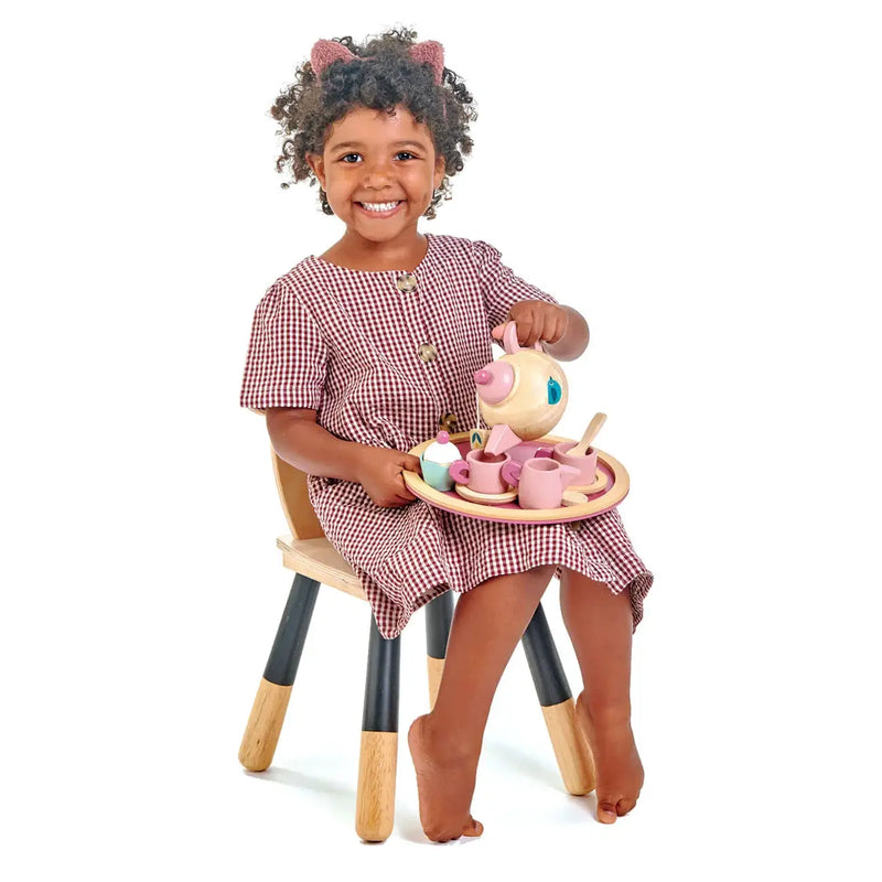 Wooden Birdie Tea Party Set - Tender Leaf Toys | Wooden Toy NZ by Curious Moonbeam