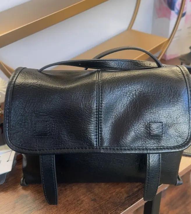 g8buynz Vintage Look Leather Satchel Bag Vintage Look Leather Satchel Bag