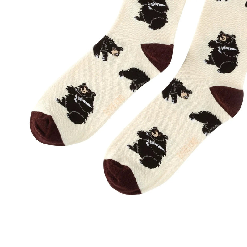 Barekind NZ Socks Save the Black Bear Bamboo Socks Save the Black Bear Bamboo Socks