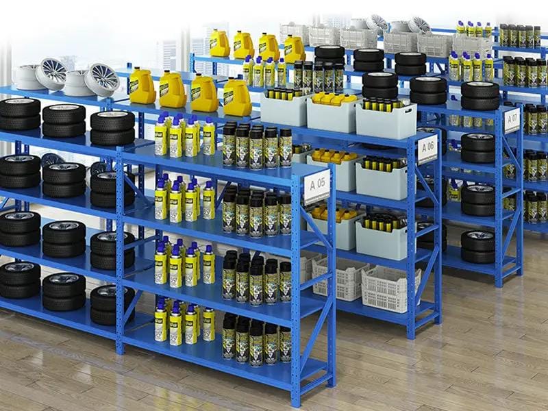 dealonline.co.nz dealonlinenz Heavy Duty Warehouse Storage Shelving Rack System With Adjustable Crossbeams Heavy Duty Warehouse Shelving Rack With Crossbeams