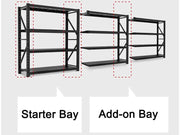 Heavy Duty Storage Shelving Warehouse Shelf Shelves Racking Racks 200*200*60cm Starter/Add-on by dealonline.co.nz
