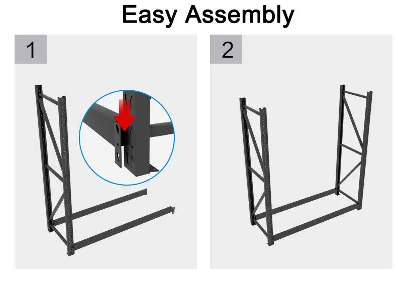 Heavy Duty Storage Shelving Warehouse Shelf Shelves Racking Racks 200*200*60cm Starter/Add-on by dealonline.co.nz