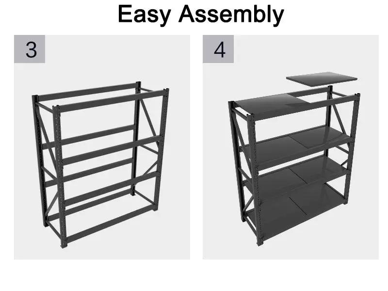 Storage Shelving Warehouse Shelf Shelves Racking Racks 200*200/150*50cm Starter/Add-on by dealonline.co.nz