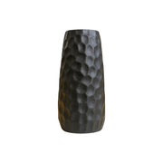 Frankly Cotton Ceramic Tall Hammered Vase by Nest & Stem Homewares