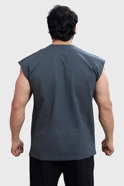 Blackout Capsleeves Tank Dark Grey by Fuaark Nz