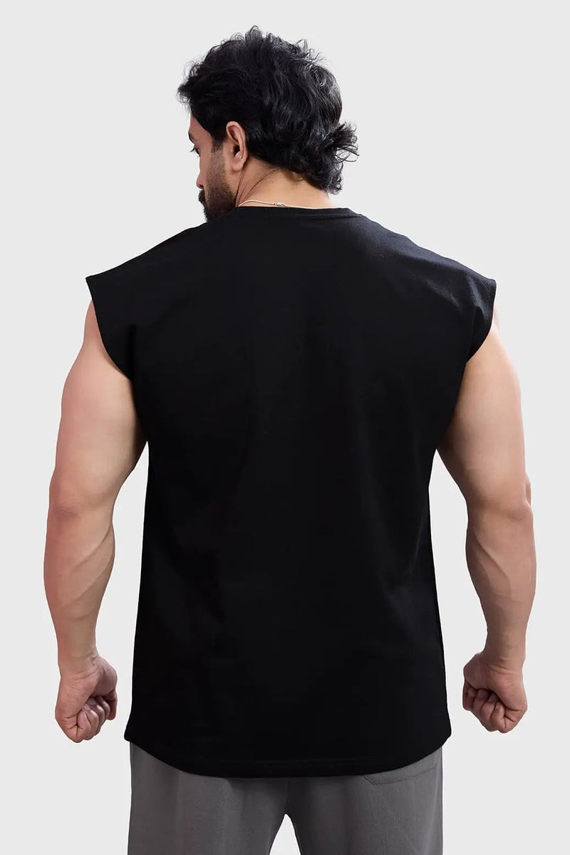 Blackout Capsleeves Tank Black by Fuaark Nz