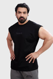 Blackout Capsleeves Tank Black by Fuaark Nz