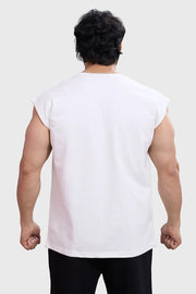 Blackout Capsleeves Tank White by Fuaark Nz
