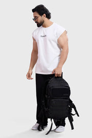 Blackout Capsleeves Tank White by Fuaark Nz