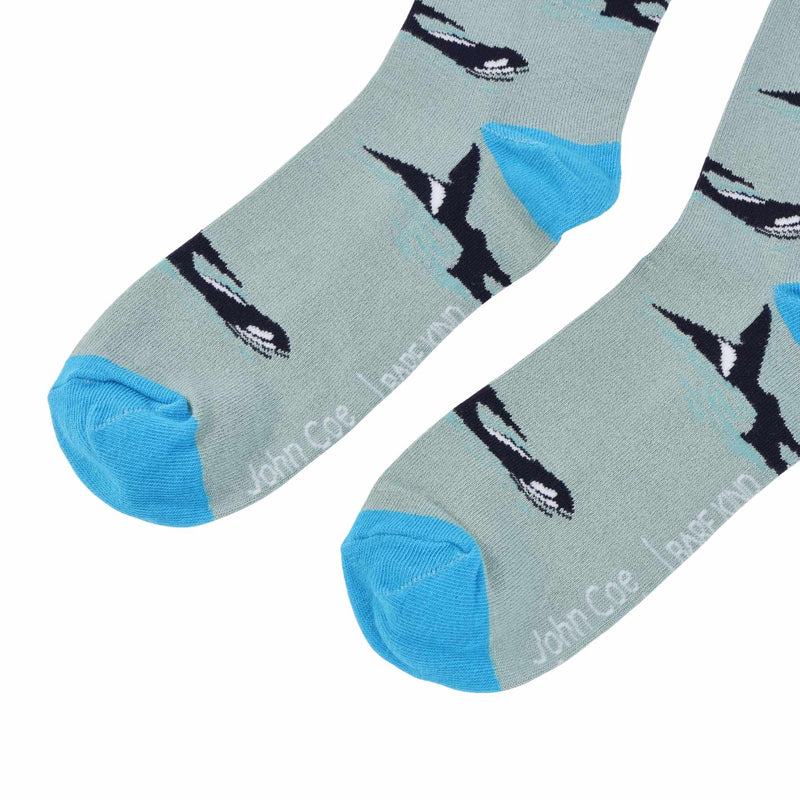Save the Blue Orca Bamboo Socks by Barekind NZ
