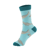 Save the Blue Seals Bamboo Socks by Barekind NZ