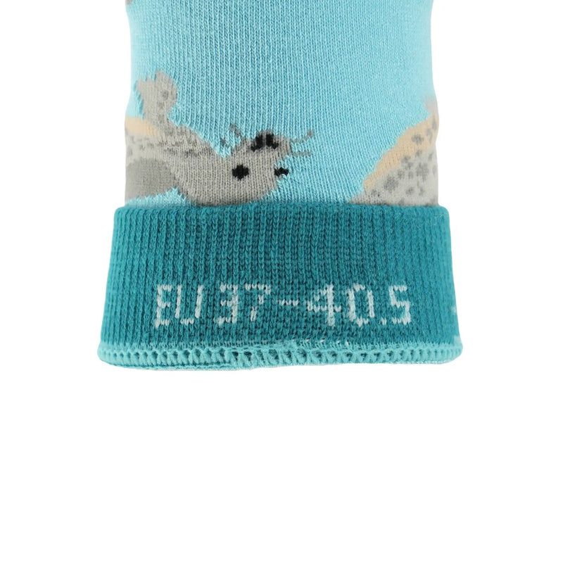 Save the Blue Seals Bamboo Socks by Barekind NZ
