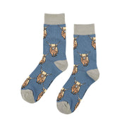 Save the Highland Cow Bamboo Socks by Barekind NZ
