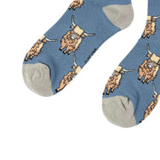 Save the Highland Cow Bamboo Socks by Barekind NZ