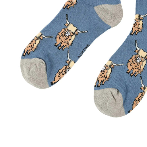 Barekind NZ Socks Save the Highland Cow Bamboo Socks Save the Highland Cow Bamboo Socks