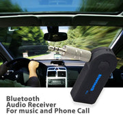 Audio Stereo Bluetooth AUX Receiver, Bluetooth Car Kit by salelink.co.nz